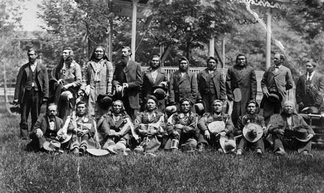 Crow-Shoshoni-Bannock Delegation 1880