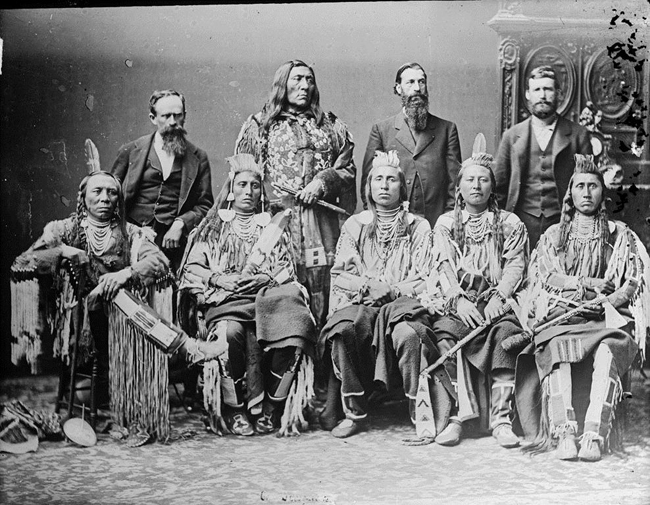 Crow Delegation 1880