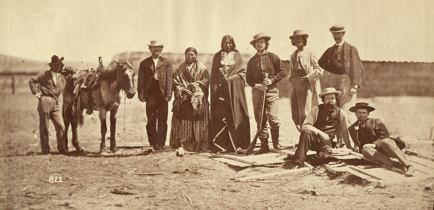 Gardner At Fort Laramie 1868 American