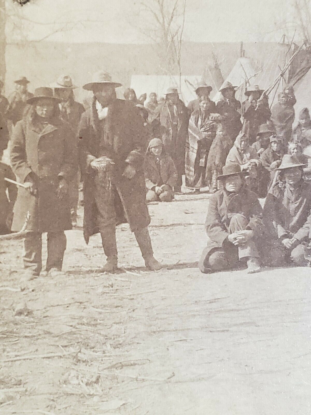 PostWounded Knee photo (Ft. Sully) 1891
