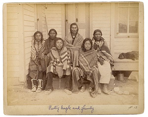 Pretty Eagle and Family