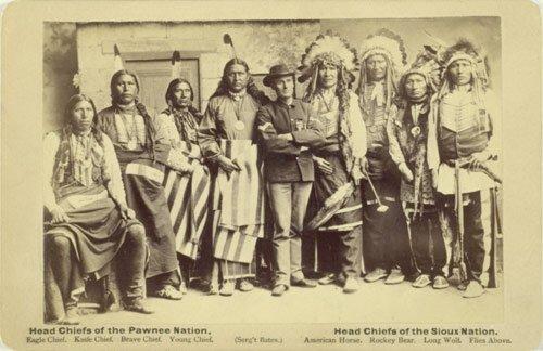 Head Chiefs of the Pawnee and Sioux Nations