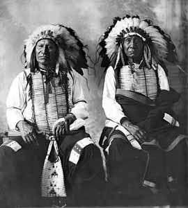 American Horse and Red Cloud, 1897