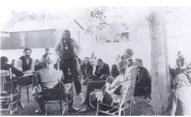 Tribal Council, Pine Ridge, 1903